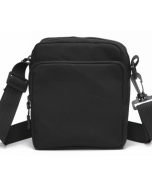 Plain Black Cross Body Messenger Bag or Man Bag