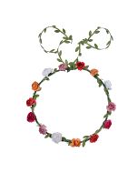 Lesbian Pride Flower GArland LGBTQ+ Flower Crown