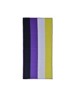 Non Binary Pride Microfibre Beach Towel LGBTQ+ Towel