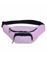 Pink faux fur bum bag with adjustable strap.  Pink fluffy hats available to match the pink fluffy bum bags.  The bumbags make great festival wear for your funky festival outfit.  Pretty little thing.