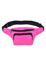 Neon pink PU bum bag with adjustable strap and pockets.   These neon pink bumbags make great festival wear to compliment your festival outfit.  Pretty little thing.