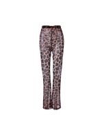 Transparent leopard print flares.  These see through leopard print flares make great festival wear for your funky festival outfit.   Pretty little thing. Festival trousers.