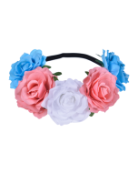 Transgender Pride Flower Crown Gay Pride LGBTQ+ 