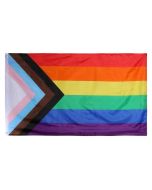 Progress Pride Flag 3ft x 5ft LGBTQ+ Gay Pride Flag