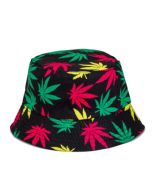 sun hat with ganja print rave hat bucket hat festival wear pretty little thing