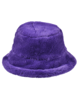 Purple faux fur soft, warm and fluffy bucket hat or festival hat.  Nice warm festival hat for those chilli festival evenings.  Many colours of fluffy bucket hats available as well as matching bags