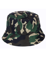 Green Camo Bucket Hat Festival Hat Sun HAt Rave Hat