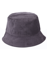 Grey Corduroy Bucket Hat Sun Hat Festival Hat