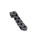 C*NT Print Necktie Festival Wear Accessories