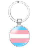 Transgender Pride Keyring LGBTQ+ Keyrings and Accessories.