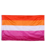 Lesbian Pride Flag 3ft x 5ft Gay Pride Festival Flag.