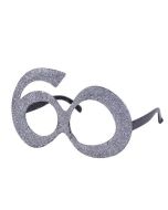 Novelty silver 60 glasses.  Ideal for a 50th birthday party or anniversary. Pretty little thing.