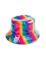 Shiny Multicoloured Bucket Hat