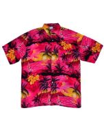 Pink Hawaiian shirt with yachts.  These pink Hawaiian shirts are very popular and make a great festival wear accessory to your funky festival outfit.  Pretty little thing.