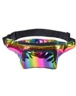 Rainbow Holographic Bumbag