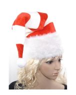 Christmas fancy dress striped santa hat