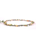 Orange berry head garland