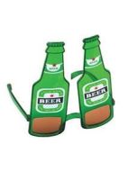  Novelty beer bottle sunglasses.  These novelty beer bottle sunglasses make a great festival wear accessory to your funky festival outfit. Pretty little thing.