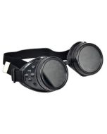 Black steampunk goggles.  A great festival wear accessory to you funky festival outfit.  Pretty little thing.