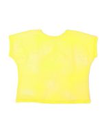 80's Yellow Mesh Top 80's Fancy Dress Outfit, Yellow 0versized 80's net tops or mesh tops make great 80's fancy dress outfits or festival wear for your funky 80's festival outfit.