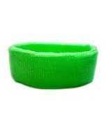 Neon green head band