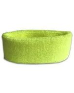 Neon yellow headband