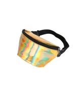 Shiny Gold Holographic Bum Bag