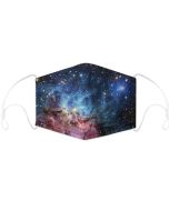 Galaxy Print 3 Layer Cotton Face Mask