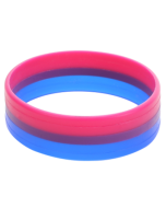 Bisexual Pride Silicone Wristband LGBTQ+ Accessories