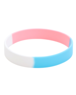 Transgender Gay Pride Silicone Wristband LGBTQ+ Accessories