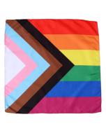 Progressive Pride Bandana 50 x 50cm LGBTQ+ Bandana