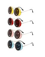 Flip Up Sunglasses With Smiley Face.  Flip up sunglasses make a great festival wear accessory to your funky festival outfit.   Pretty little thing.