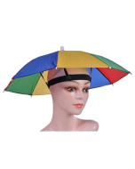 Gay Pride rainbow umrella hat gay pride umbrella hat in rainbow colours.  Many LGBTQ+ headbands available from rainbow halos to rainbow flowers from transgender to non binary