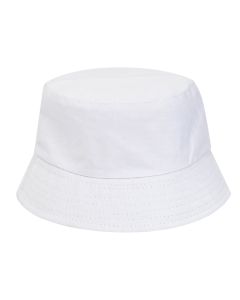 White Cotton Bucket Sun Hat.  These sun hats can be folded to fit in your bag or pocket.  They make great rave hats or festival wear to finish off your festival outfit.  Pretty little thing.