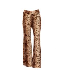 70's Velvet Leopard Print Flares.  These velvet leopard print flares make great festival wear for your funky festival outfit.   Pretty little thing. Velvet bell bottoms 