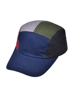 Patchwork Five Panel Cap