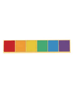 Rectangular Rainbow Gay Pride Badge LGBTQ+ Accessories