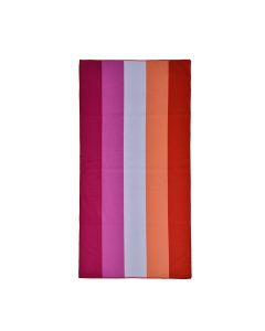 Lesbian pride microfiber towel.   Perfect for your gay pride holiday.  Also available bisexual pride beach towel, transgender pride beach towels and more