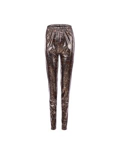 Holographic Snake Print Leggings