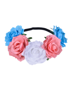 Transgender Pride Flower Crown Gay Pride LGBTQ+ 