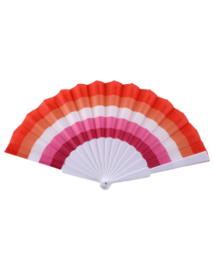 Lesbian Pride Hand Held Fan Gay Pride Festival Fan