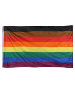 New 8 Colour Gay Pride LGBTQ+ Flag 3FT x 5ft Pride Flag