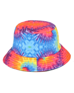 Reversible Tie Dye Bucket Hat FEstival Hat Rave Hat Sun Hat