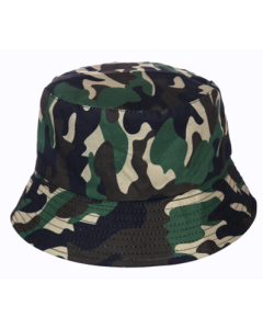 Green Camo Bucket Hat Festival Hat Sun HAt Rave Hat