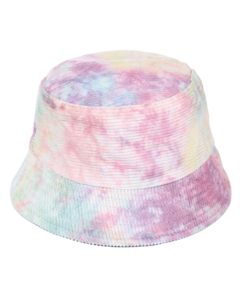 Tie Dye Corduroy Bucket Hat Sun Hat Festival Hat Rave Hat