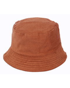 Brown Corduroy Bucket Hat Sun Hat Festival Hat