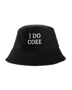 'I Do Coke' Print Bucket Hat, Rave Hat, Sun Hat, Festival Hat