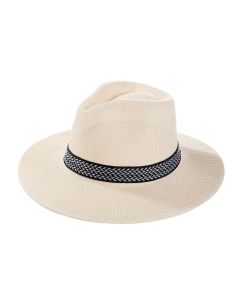 Natural straw coloured fedora hat festival hat.  Look the part at your summer festival with this fashionable festival fedora hat.