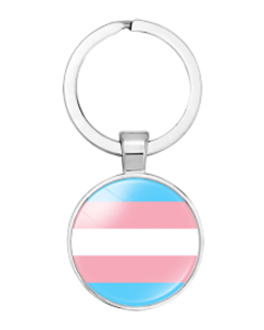 Transgender Pride Keyring LGBTQ+ Keyrings and Accessories.