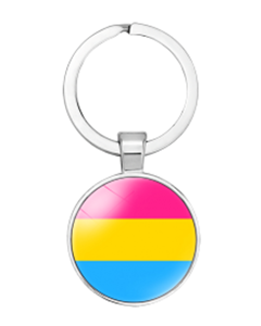 Pansexual Pride Keyring LGBTQ+ Accessories